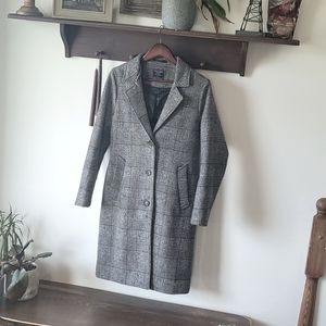 Abercrombie & Fitch Plaid coat